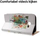 Samsung Galaxy A5 (2017) Portemonnee Print Hoesje Tree Groen afbeelding 5