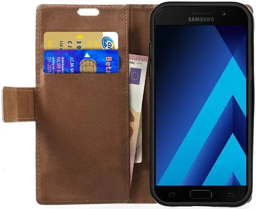 Samsung Galaxy A5 (2017) Portemonnee Print Hoesje Tree Oranje afbeelding 2