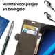 Samsung Galaxy A5 (2017) Portemonnee Hoesje met Standaard Zwart afbeelding 2