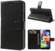 Samsung Galaxy S5 Portemonnee Stand Hoesje Zwart afbeelding 4