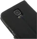 Samsung Galaxy S5 Portemonnee Stand Hoesje Zwart afbeelding 10