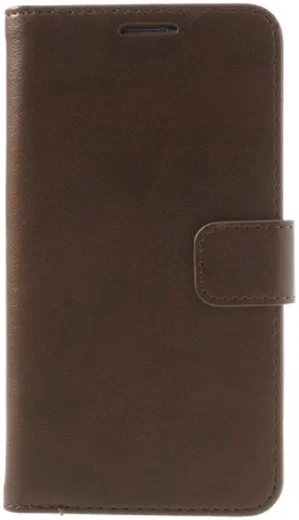 Samsung Galaxy S5 Portemonnee Stand Hoesje Bruin afbeelding 6