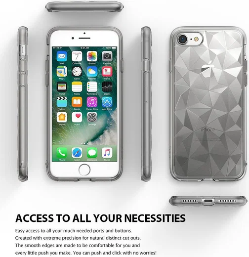 Ringke Air Prism Apple iPhone 7 / 8 Hoesje Transparant afbeelding 6