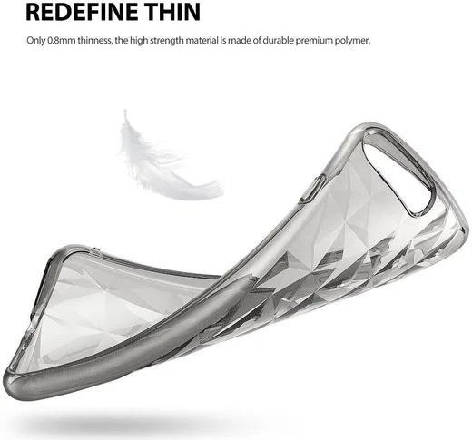 Ringke Air Prism Apple iPhone 7 Plus / 8 Plus Hoesje Transparant afbeelding 4