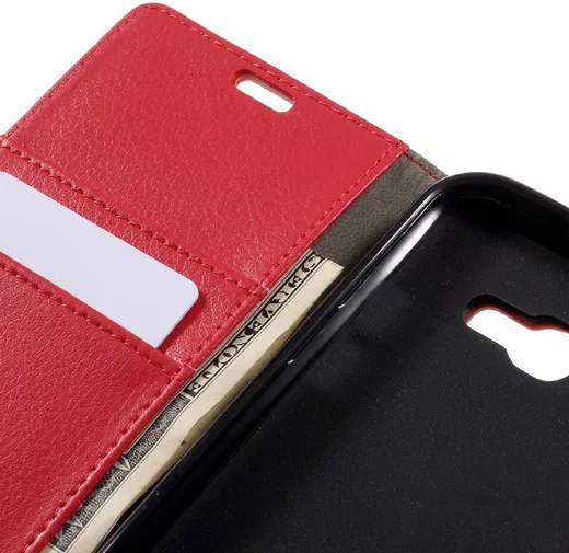 Samsung Galaxy A5 (2017) Portemonnee Hoesje Rood afbeelding 14