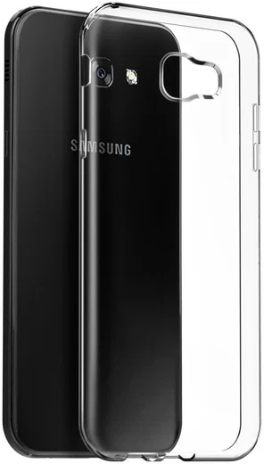 Samsung Galaxy A3 (2017) TPU Gel Hoesje Transparant afbeelding 2