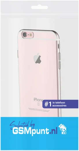 Apple iPhone 6(S) Transparant Hoesje afbeelding 4