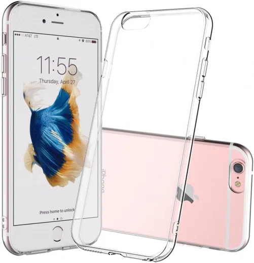 Apple iPhone 6(S) Transparant Hoesje afbeelding 2