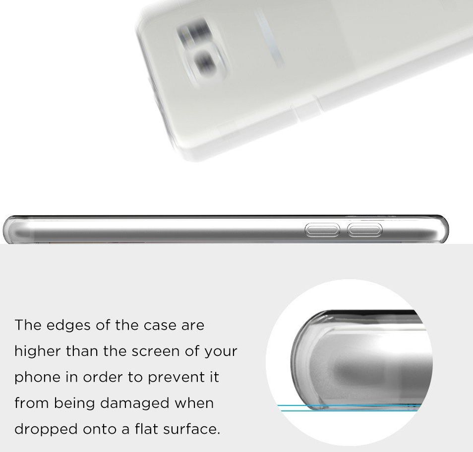 Transparant Samsung Galaxy S6 Hoesje afbeelding 4