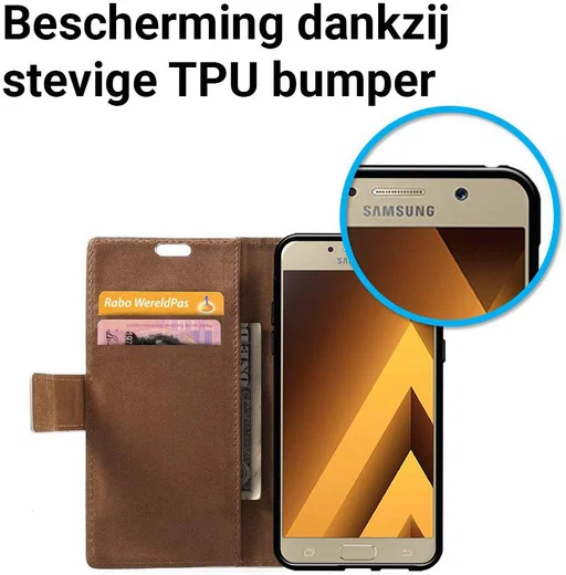 Samsung Galaxy A5 (2017) Portemonnee Print Love Owl afbeelding 5