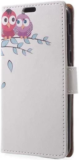 Samsung Galaxy A5 (2017) Portemonnee Print Love Owl afbeelding 1