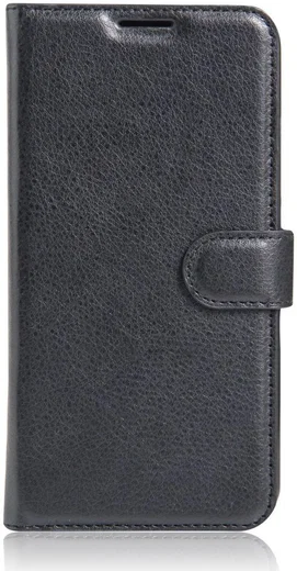 Lenovo P2 Portemonnee Hoesje Zwart afbeelding 4