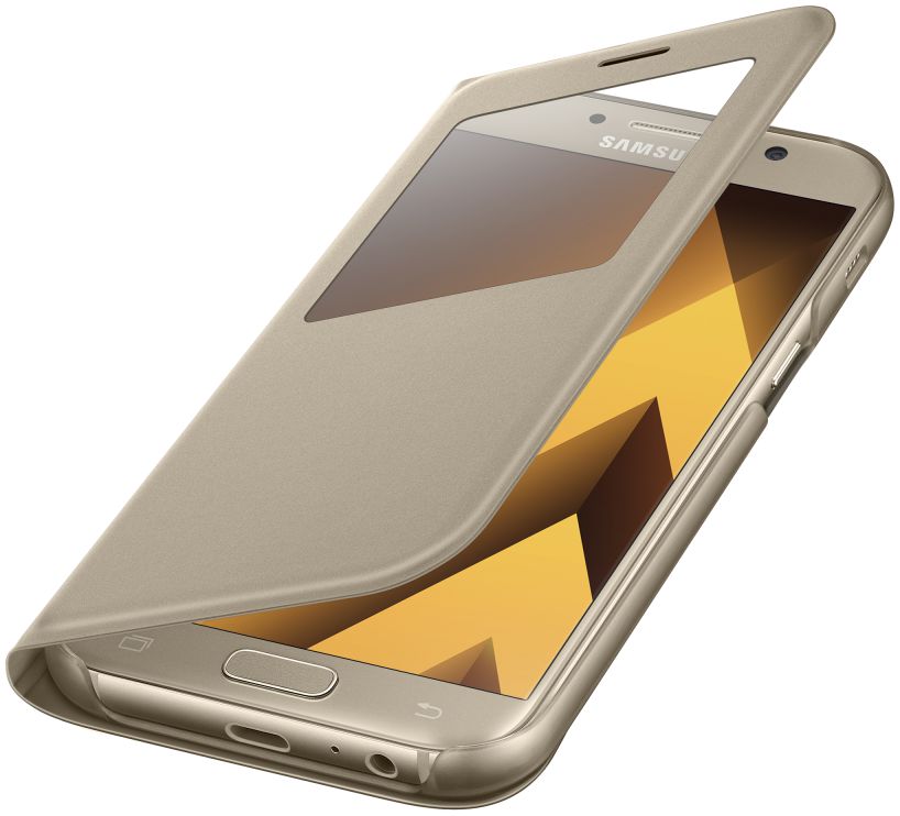 Samsung Galaxy A5 (2017) S-View Cover Goud Origineel afbeelding 5