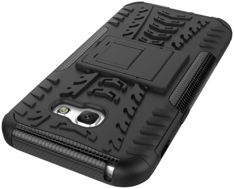 Stevig Samsung Galaxy A5 2017 Backcover Hoesje Zwart afbeelding 12