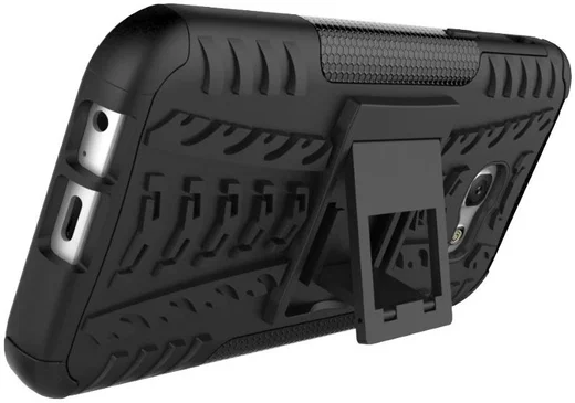 Stevig Samsung Galaxy A5 2017 Backcover Hoesje Zwart afbeelding 13