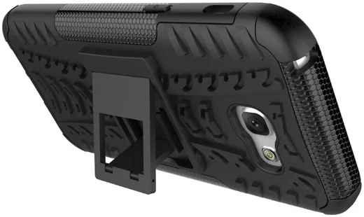 Stevig Samsung Galaxy A5 2017 Backcover Hoesje Zwart afbeelding 11