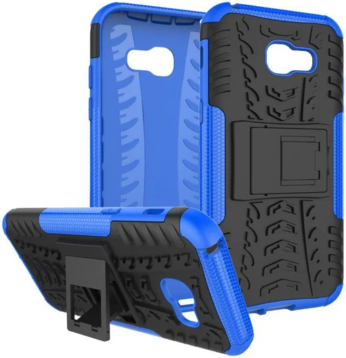 Stevig Samsung Galaxy A5 2017 Backcover Hoesje Blauw afbeelding 5