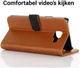 Samsung Galaxy A5 2017 Bookcover Retro Hoesje Bruin afbeelding 4