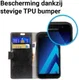 Samsung Galaxy A5 (2017) Hoesje met Kaarthouder Zwart afbeelding 5