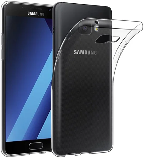 Samsung Galaxy A5 (2017) Hoesje Dun TPU Transparant afbeelding 1