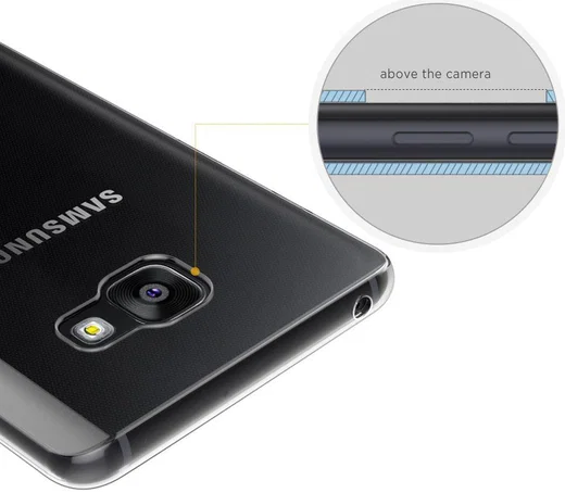Samsung Galaxy A5 (2017) Hoesje Dun TPU Transparant afbeelding 3