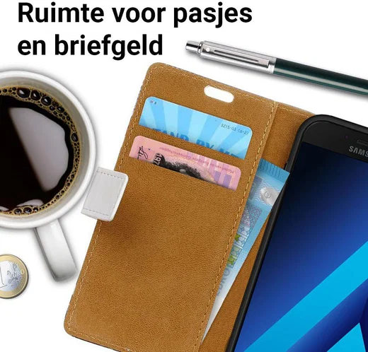 Samsung Galaxy A5 (2017) Portemonnee Print Hoesje Postcard afbeelding 3