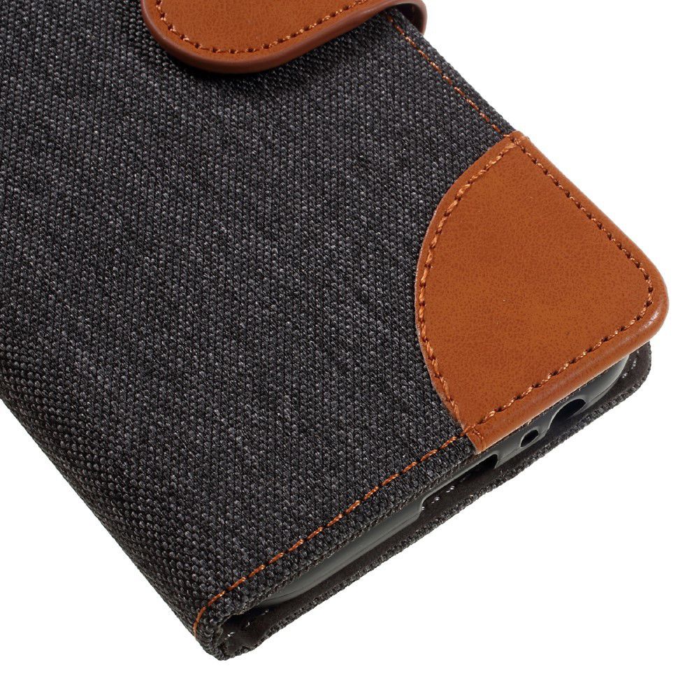 Samsung Galaxy Galaxy A5 (2017) Denim Portemonnee Hoesje Zwart afbeelding 11