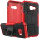 Hybride Samsung Galaxy A3 (2017) Back Cover Rood afbeelding 5