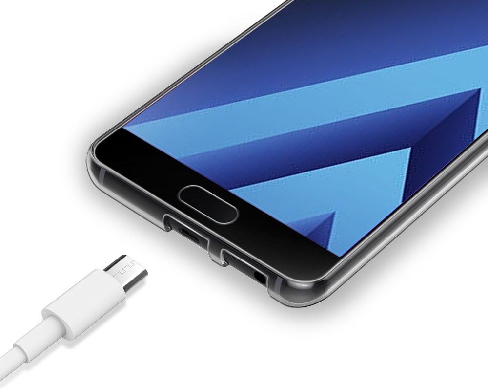 Samsung Galaxy A3 (2017) Hoesje Dun TPU Transparant afbeelding 4