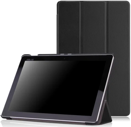 Asus ZenPad 10 Tri-Fold Flip Case Zwart afbeelding 2