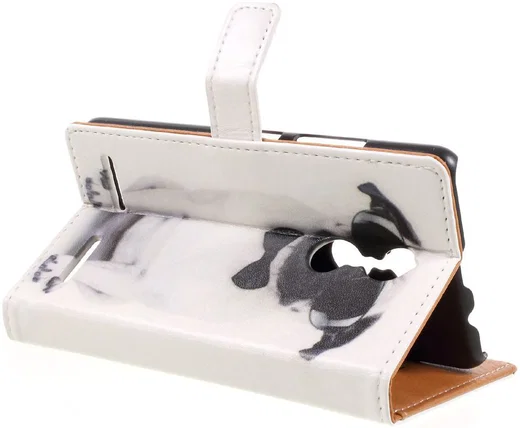 Lenovo K6 Portemonnee Hoesje Hond afbeelding 5