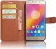 Lenovo P2 Portemonnee Hoesje Bruin afbeelding 1
