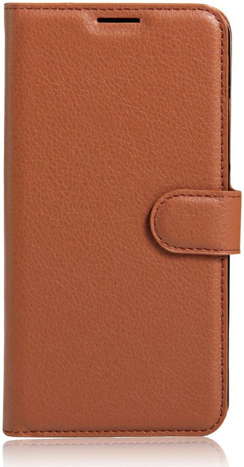 Lenovo P2 Portemonnee Hoesje Bruin afbeelding 2