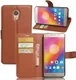 Lenovo P2 Portemonnee Hoesje Bruin afbeelding 4