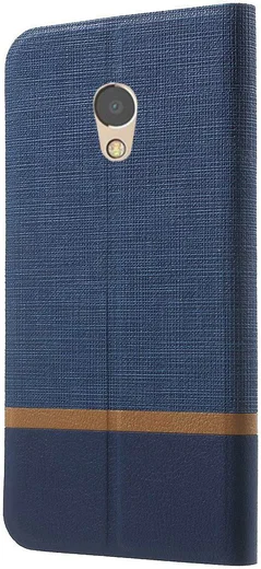 Lenovo P2 Design Flip Hoesje Blauw afbeelding 3