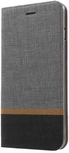 Lenovo P2 Design Flip Hoesje Grijs afbeelding 1