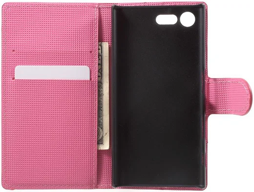 Sony Xperia X Compact Portemonnee Hoesje Blossom afbeelding 8