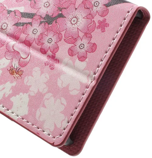 Sony Xperia X Compact Portemonnee Hoesje Blossom afbeelding 9