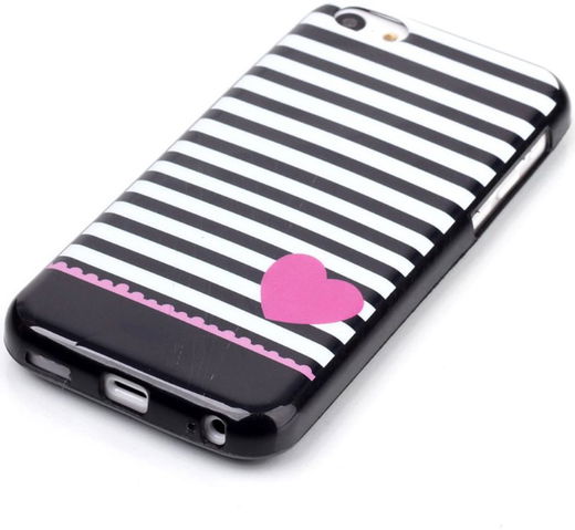 Apple iPhone 5C Back Cover Stripes afbeelding 3
