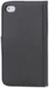 Apple iPhone 4(S) Lederen Hoesje Zwart afbeelding 3