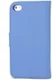Apple iPhone 4(S) Lederen Hoesje Blauw afbeelding 3