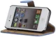 Apple iPhone 4(S) Lederen Hoesje Blauw afbeelding 4
