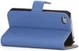 Apple iPhone 4(S) Lederen Hoesje Blauw afbeelding 5