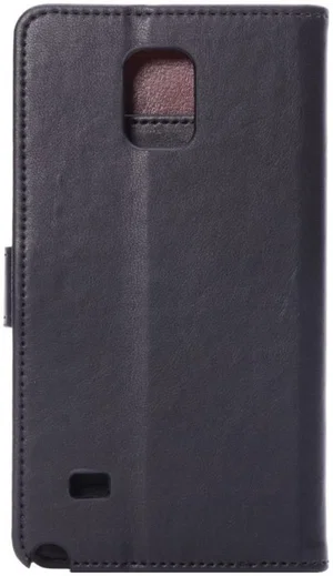 Samsung Galaxy Note 4 Portemonnee Hoesje Zwart afbeelding 4
