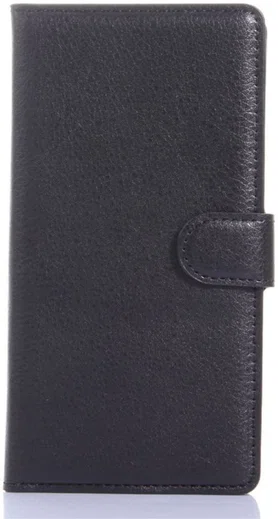 OnePlus One Portemonnee Hoesje Zwart afbeelding 1