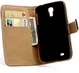 Samsung Galaxy S4 Genuine Leren Portemonnee Hoesje Zwart afbeelding 2