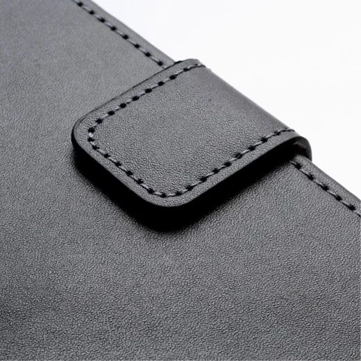 Samsung Galaxy S4 Genuine Leren Portemonnee Hoesje Zwart afbeelding 6