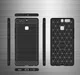 Huawei P9 Geborsteld TPU Hoesje Blauw afbeelding 8