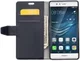 Huawei P9 Portemonnee Hoesje met Standaard Zwart afbeelding 2