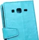 Samsung Galaxy J3 (2016) Portemonnee Hoesje Blauw afbeelding 4